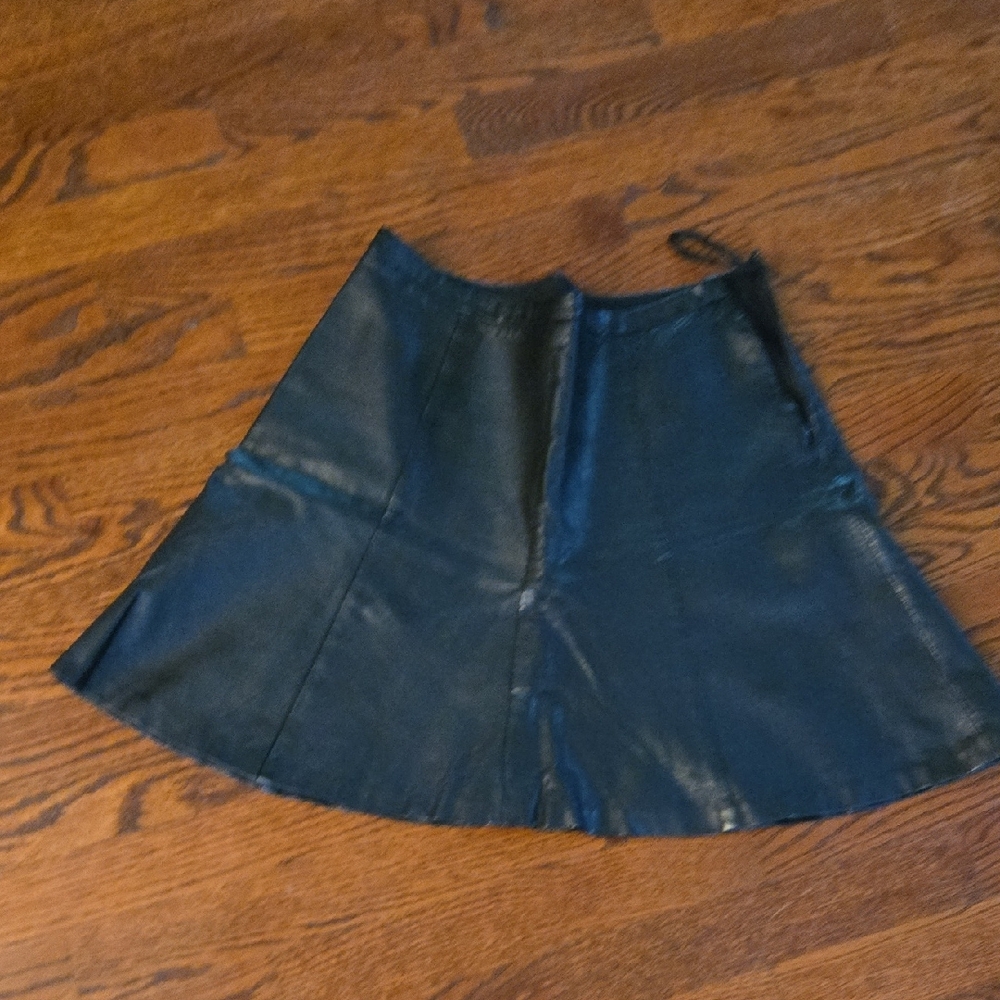 The Limited Blue A-Line Mini Skirt